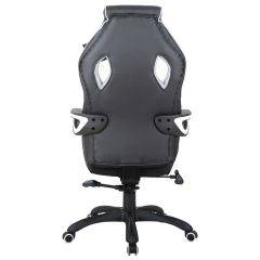 Кресло компьютерное BRABIX Techno Pro GM-003 (экокожа черное/серое, вставки серые) 531814 в Покачах - pokachi.mebel24.online | фото 8