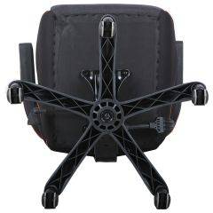 Кресло компьютерное BRABIX Techno Pro GM-003 (ткань черное/серое, вставки оранжевые) 531813 в Покачах - pokachi.mebel24.online | фото 9