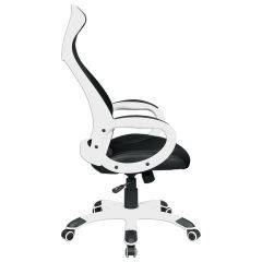 Кресло офисное BRABIX PREMIUM "Genesis EX-517" (белый/черный) 531573 в Покачах - pokachi.mebel24.online | фото 3