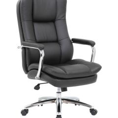 Кресло офисное BRABIX PREMIUM "Amadeus EX-507" (экокожа, хром, черное) 530879 в Покачах - pokachi.mebel24.online | фото
