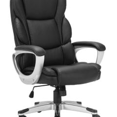 Кресло офисное BRABIX PREMIUM "Rest EX-555" (пружинный блок, экокожа, черное) 531938 в Покачах - pokachi.mebel24.online | фото