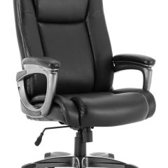 Кресло офисное BRABIX PREMIUM "Solid HD-005" (рециклированная кожа, черное) 531941 в Покачах - pokachi.mebel24.online | фото