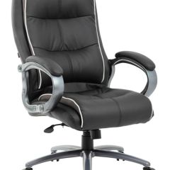 Кресло офисное BRABIX PREMIUM "Strong HD-009" (экокожа черная, ткань серая) 531945 в Покачах - pokachi.mebel24.online | фото 1