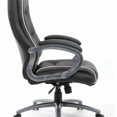 Кресло офисное BRABIX PREMIUM "Strong HD-009" (экокожа черная, ткань серая) 531945 в Покачах - pokachi.mebel24.online | фото 3