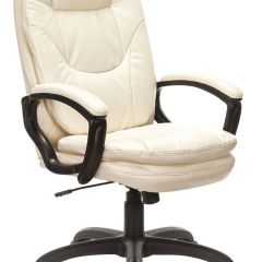 Кресло офисное BRABIX PREMIUM "Trend EX-568", экокожа, бежевое, 532102 в Покачах - pokachi.mebel24.online | фото 1