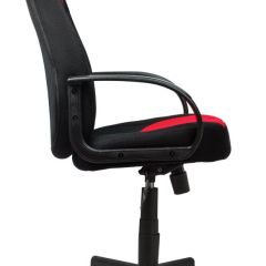 Кресло офисное BRABIX "City EX-512", ткань черная/красная, TW, 531408 в Покачах - pokachi.mebel24.online | фото 3