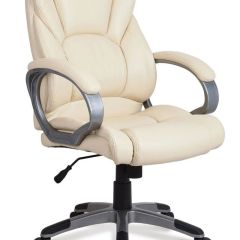 Кресло офисное BRABIX "Eldorado EX-504", экокожа, бежевое, 531167 в Покачах - pokachi.mebel24.online | фото
