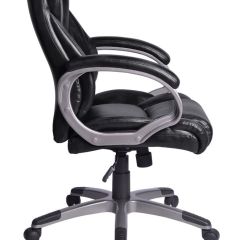 Кресло офисное BRABIX "Eldorado EX-504", экокожа, черное, 530874 в Покачах - pokachi.mebel24.online | фото 2