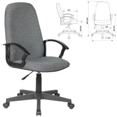 Кресло офисное BRABIX "Element EX-289", ткань, серое, 532093 в Покачах - pokachi.mebel24.online | фото 2