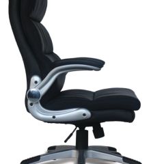 Кресло офисное BRABIX "Fregat EX-510" (рециклированная кожа, черное) 530863 в Покачах - pokachi.mebel24.online | фото 3