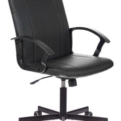 Кресло офисное BRABIX "Simple EX-521" (экокожа, черное) 532103 в Покачах - pokachi.mebel24.online | фото 1