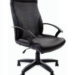 Кресло офисное BRABIX "Trust EX-535" (экокожа/черная/ткань серая) 531383 в Покачах - pokachi.mebel24.online | фото 3