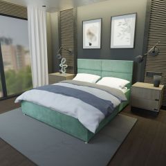 Кровать Аврора с ортопедической решеткой (1400) в Покачах - pokachi.mebel24.online | фото
