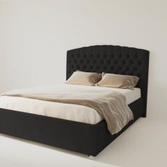 Кровать Берлин без основания 1200 (экокожа кольт ч) в Покачах - pokachi.mebel24.online | фото