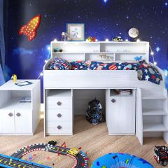 Кровать-чердак Малыш 5 (Винтерберг) в Покачах - pokachi.mebel24.online | фото 10