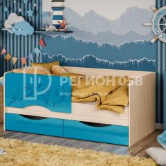 Кровать Дельфин-2 МДФ (фасад 3D) 1600 в Покачах - pokachi.mebel24.online | фото 3