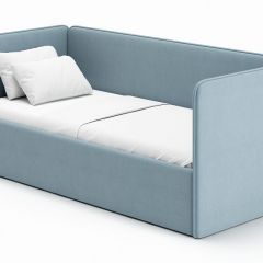 Кровать-диван Leonardo 160*70 (Голубой) + боковина в Покачах - pokachi.mebel24.online | фото
