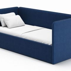 Кровать-диван Leonardo 160*70 (Синий) + боковина в Покачах - pokachi.mebel24.online | фото