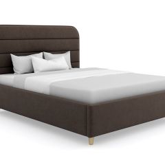 Кровать Эквадор Люкс интерьерная +основание (140х200) в Покачах - pokachi.mebel24.online | фото 20