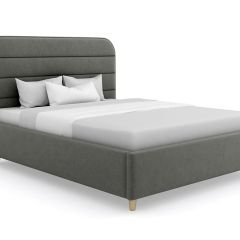 Кровать Эквадор Люкс интерьерная +основание (180х200) в Покачах - pokachi.mebel24.online | фото 8