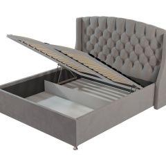 Кровать Франческа + Решетка+ПМ (1200) *БЕЗ ДНА в Покачах - pokachi.mebel24.online | фото 5