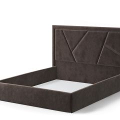 Кровать Индиго 1400*2000 NEO 10 (темно-коричневый) в Покачах - pokachi.mebel24.online | фото 3