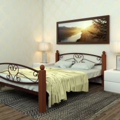 Кровать Каролина Lux plus 1900 (МилСон) в Покачах - pokachi.mebel24.online | фото 1