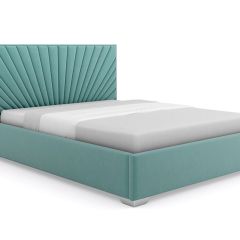 Кровать Кения интерьерная +основание (140х200) в Покачах - pokachi.mebel24.online | фото