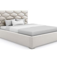 Кровать Коралл интерьерная +основание (120х200) в Покачах - pokachi.mebel24.online | фото 5
