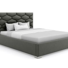 Кровать Коралл интерьерная +основание (80х200) в Покачах - pokachi.mebel24.online | фото 9