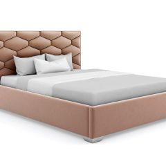 Кровать Коралл интерьерная +основание (80х200) в Покачах - pokachi.mebel24.online | фото