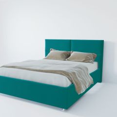 Кровать Корсика с ПМ 800 (велюр бирюзовый) в Покачах - pokachi.mebel24.online | фото 2