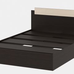 СОФИЯ Кровать КР 1400 (венге/дуб белфорт) щиты в Покачах - pokachi.mebel24.online | фото