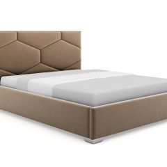 Кровать Кристи интерьерная +основание (80х200) в Покачах - pokachi.mebel24.online | фото 7