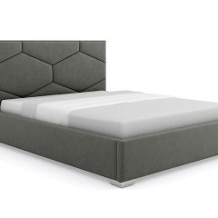 Кровать Кристи интерьерная +основание (80х200) в Покачах - pokachi.mebel24.online | фото 9