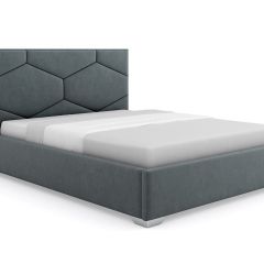 Кровать Кристи интерьерная +основание (80х200) в Покачах - pokachi.mebel24.online | фото 10