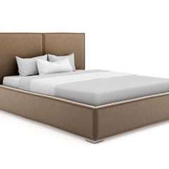 Кровать Монте интерьерная +основание (80х200) в Покачах - pokachi.mebel24.online | фото 6