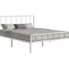 Кровать "Клэр" КМД18 Белая (1600*2000) (ножки-белые) в Покачах - pokachi.mebel24.online | фото 2