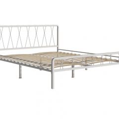 Кровать "Клэр" КМД18 Белая (1600*2000) (ножки-белые) в Покачах - pokachi.mebel24.online | фото 3