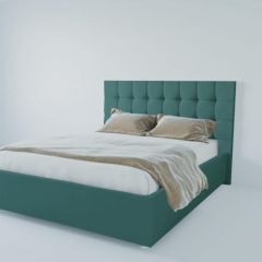 Кровать Венеция без основания 800 (велюр бирюзовый) в Покачах - pokachi.mebel24.online | фото