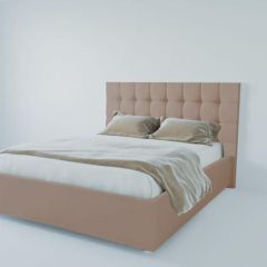 Кровать Венеция без основания 800 (велюр серый) в Покачах - pokachi.mebel24.online | фото