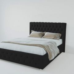 Кровать Версаль 2000 без основания (экокожа кольт ч) в Покачах - pokachi.mebel24.online | фото