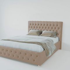 Кровать Версаль 800 без основания (велюр серый) в Покачах - pokachi.mebel24.online | фото