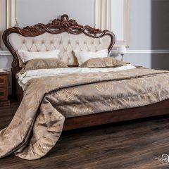 Кровать с мягким изголовьем Афина 1600 (караваджо) в Покачах - pokachi.mebel24.online | фото