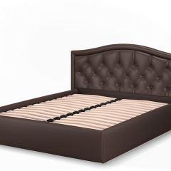 Кровать Стелла 1200*2000 NEO 10 (темно-коричневый) в Покачах - pokachi.mebel24.online | фото 3