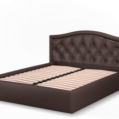 Кровать Стелла 1200 + Основание (Лесмо brown) коричневый в Покачах - pokachi.mebel24.online | фото 3