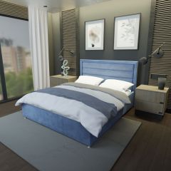 Кровать Тиана Решетка+ПМ (1600) *БЕЗ ДНА в Покачах - pokachi.mebel24.online | фото