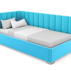 Кровать угловая Хлоя интерьерная +основание (90х200) в Покачах - pokachi.mebel24.online | фото 22