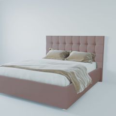 Кровать Венеция с ПМ 1200 (велюр темно-серый) в Покачах - pokachi.mebel24.online | фото 2