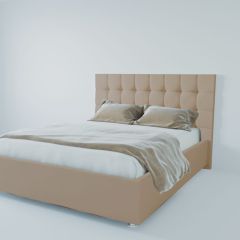 Кровать Венеция с ПМ 800 (велюр светло-серый) в Покачах - pokachi.mebel24.online | фото 2